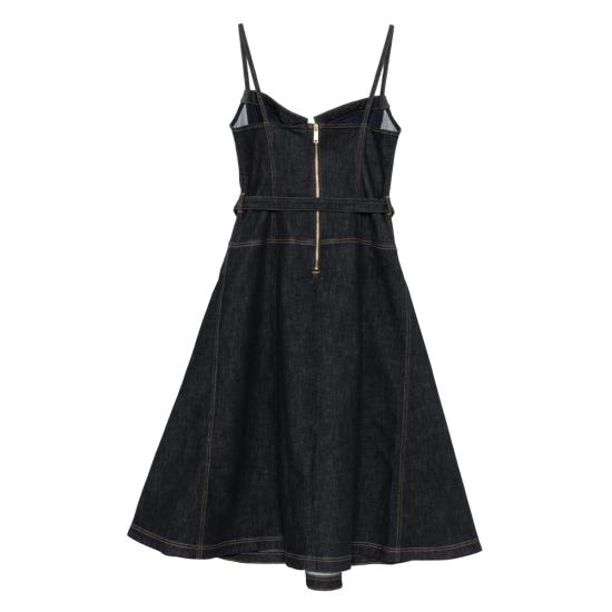 26SS 셀프 포트레이트 미디 원피스 RS26 815MA BL BLUE - SELF PORTRAIT