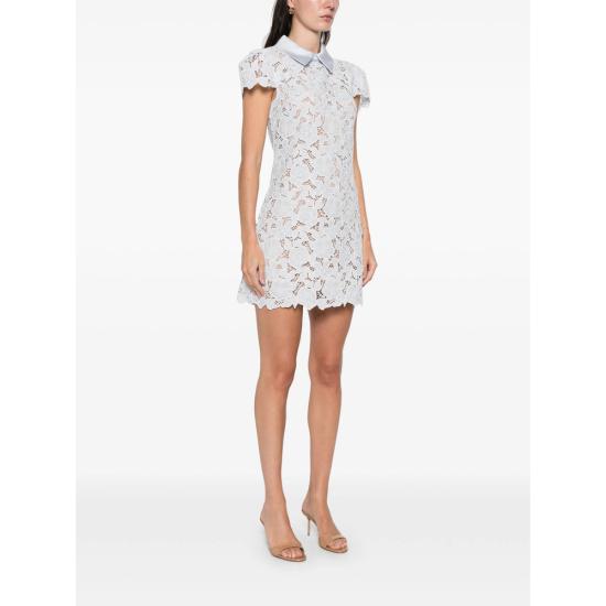 26SS 셀프 포트레이트 미디 원피스 RS26 171S BL BLUE - SELF PORTRAIT