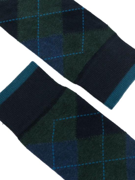 25FW 인더박스 양말 FW250036 93 VERDE SCURO BLU - IN THE BOX