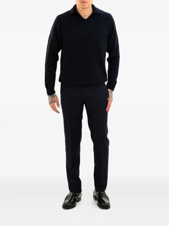 25FW 자노네 스웨터 810302 ZN286 Z1375 BLU - ZANONE