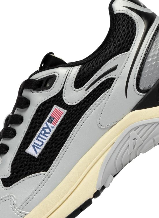 26SS 오트리 하이퍼웨이 스니커즈 HYLMMV09 SILV BLK - AUTRY