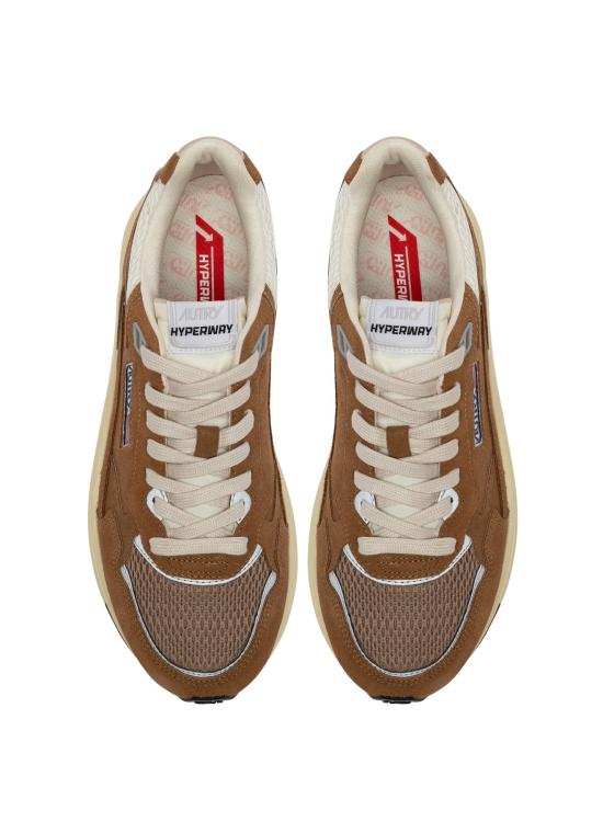26SS 오트리 하이퍼웨이 스니커즈 HYLMUM20 CIGAR SILV - AUTRY