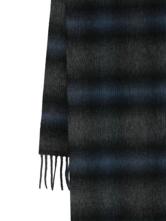 25FW 베그앤코 머플러/스카프 ARAN SHELDON 30X160 DARK SLATE - BEGG&CO