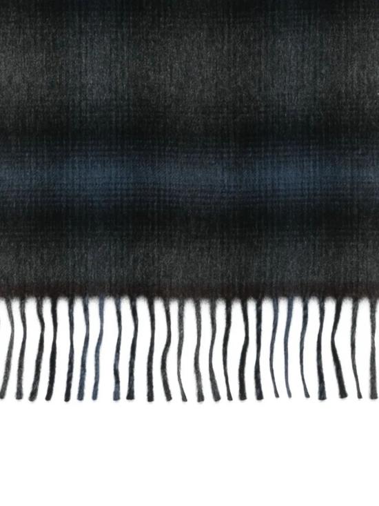 25FW 베그앤코 머플러/스카프 ARAN SHELDON 30X160 DARK SLATE - BEGG&CO