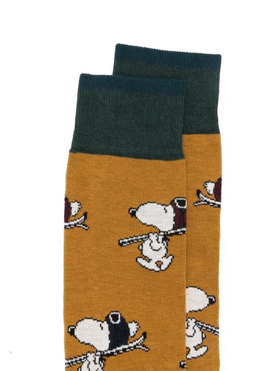 25FW 인더박스 양말 FW250011 177 GIALLO SCURO - IN THE BOX