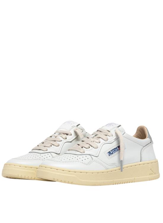 26SS 오트리 메달리스트 로우 스니커즈 AULWTB02 WHT SILVER - AUTRY