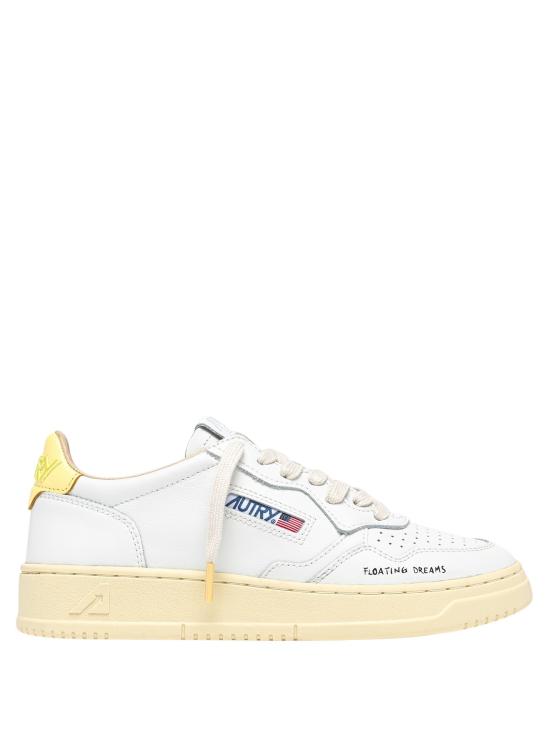 26SS 오트리 메달리스트 로우 스니커즈 AULWDL02 WHT LEMOM