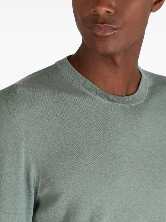 25FW 자노네 스웨터 810234 Z0290 N7598 SALVIA - ZANONE