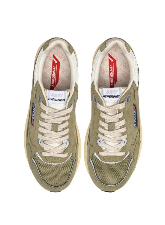26SS 오트리 하이퍼웨이 스니커즈 HYLMUM14 GREYGN SILV - AUTRY