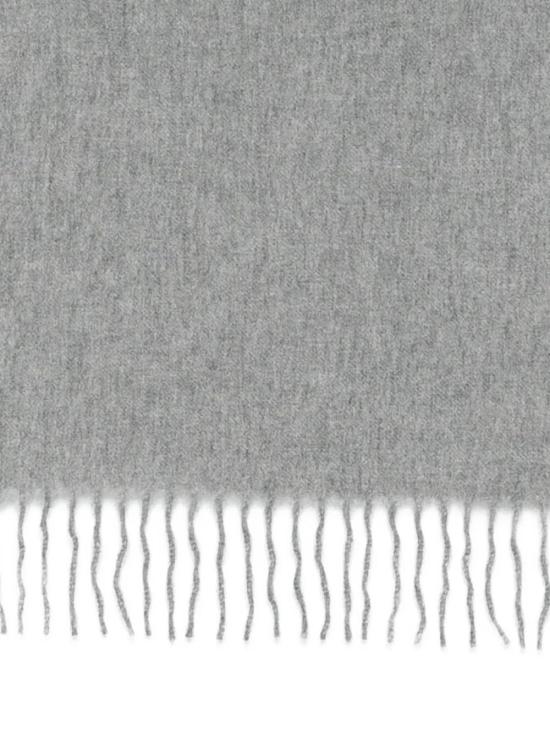 25FW 베그앤코 머플러/스카프 ARAN PLAIN 30X160 FLANNEL GREY - BEGG&CO