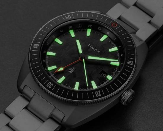  James Brand 손목시계 제임스 브랜드 타이멕스 오토매틱 GMT 시계 녹턴 에디션 - OTHER BRANDS