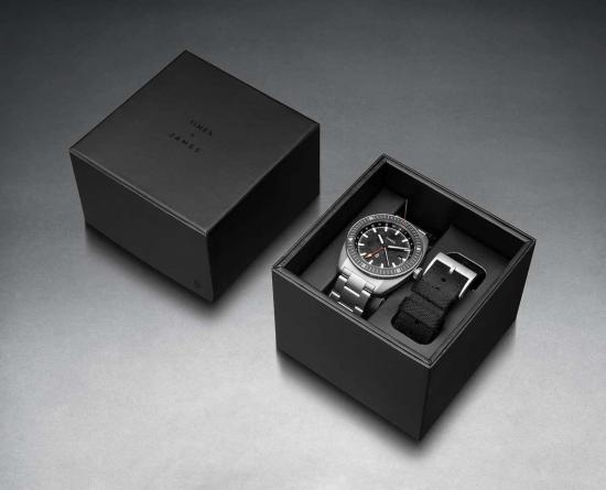  James Brand 손목시계 제임스 브랜드 타이멕스 오토매틱 GMT 시계 녹턴 에디션 - OTHER BRANDS