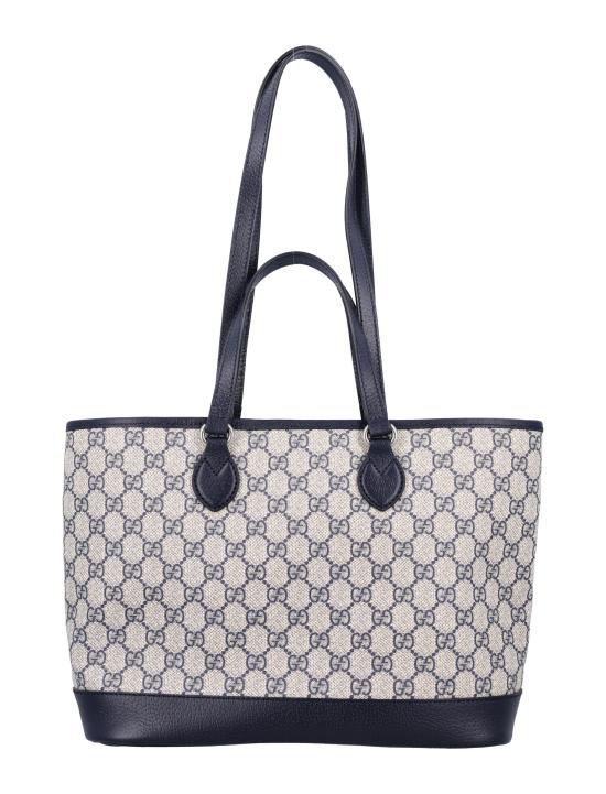 25FW 구찌 토트백 765043K9GSN 4075 BEIGE BLUE - GUCCI