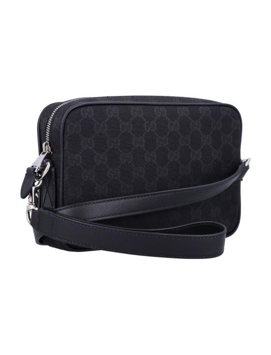 25FW 구찌 캔버스 스몰 크로스바디 백 834802FAEPS 1060 Nero - GUCCI