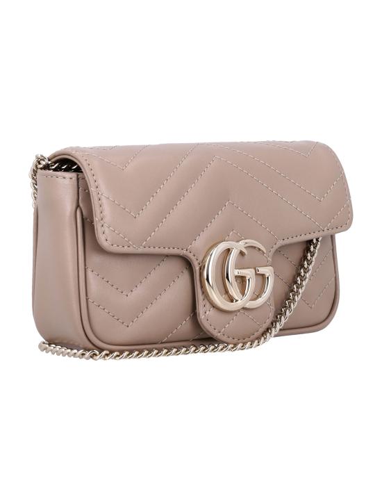 25FW 구찌 GG 마몽 슈퍼 미니백 476433DTDHD 1523 Beige - GUCCI