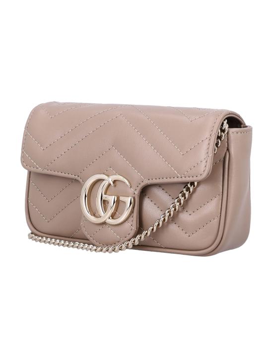 25FW 구찌 GG 마몽 슈퍼 미니백 476433DTDHD 1523 Beige - GUCCI