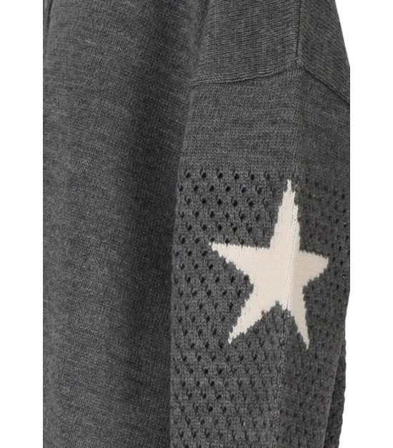 25FW 케이케이 가디건 RI8LS4 GRI S Grey - K.K.