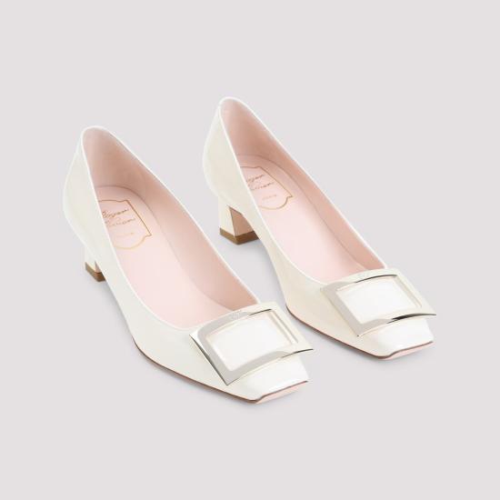 26SS 로저비비에 힐/펌프스 RVW44815280D1P 019 WHITE - ROGER VIVIER