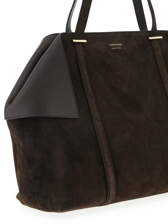 26SS 살바토레 페라가모 숄더백 789602TESTADIMORO Brown - SALVATORE FERRAGAMO