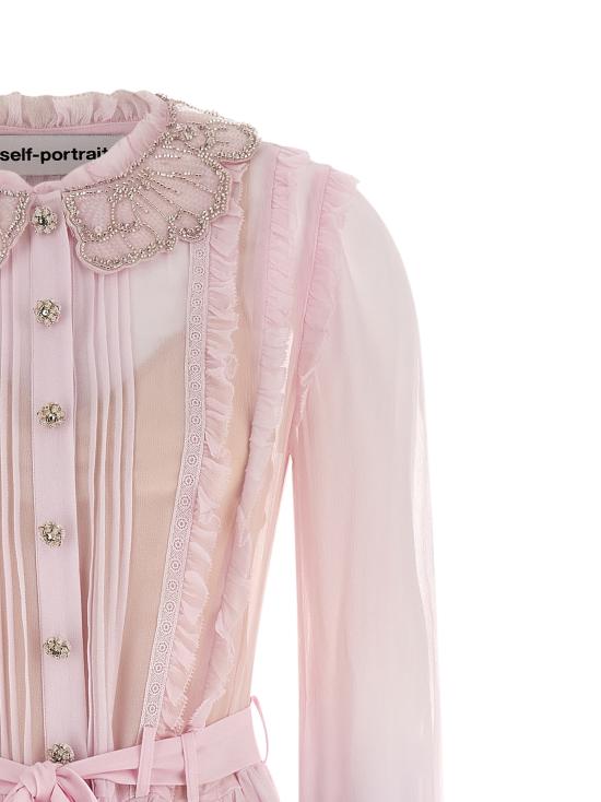 26SS 셀프 포트레이트 미디 원피스 RS26034MPPINK Pink - SELF PORTRAIT