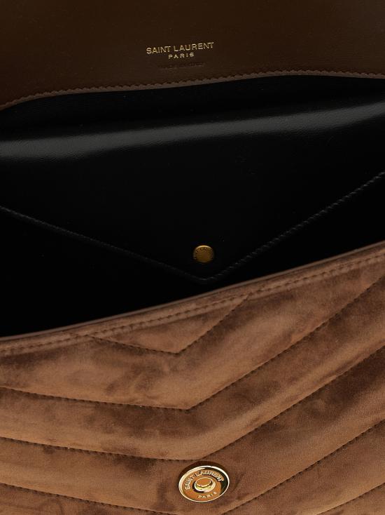 25FW 생로랑 숄더백 801439AAEY62358 Brown - SAINT LAURENT