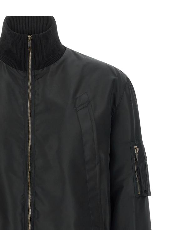 26SS MM6 메종마르지엘라 봄버 자켓 SH0AM0076S53984900 Black - MM6 MAISON MARGIELA