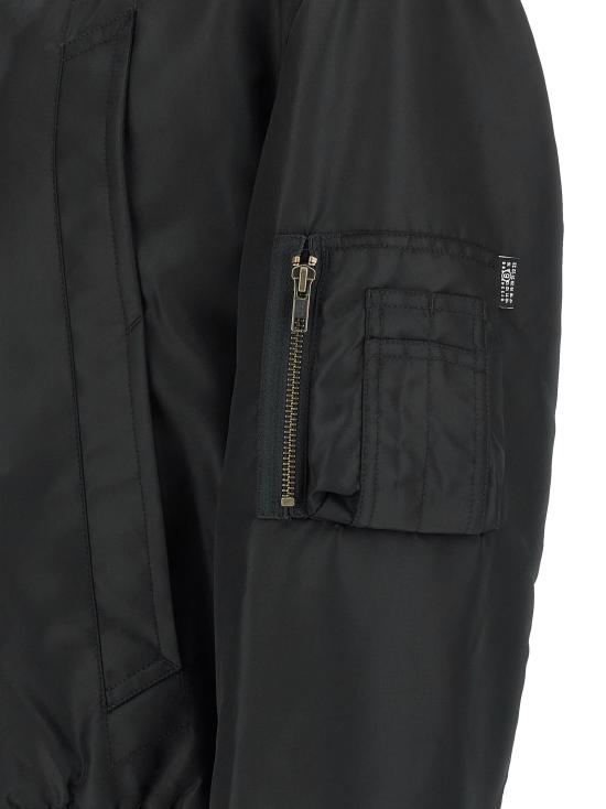 26SS MM6 메종마르지엘라 봄버 자켓 SH0AM0076S53984900 Black - MM6 MAISON MARGIELA