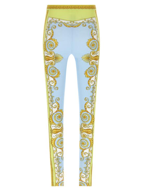 26SS 베르사체 레깅스 10039001A171645Y580 Light Blue - VERSACE