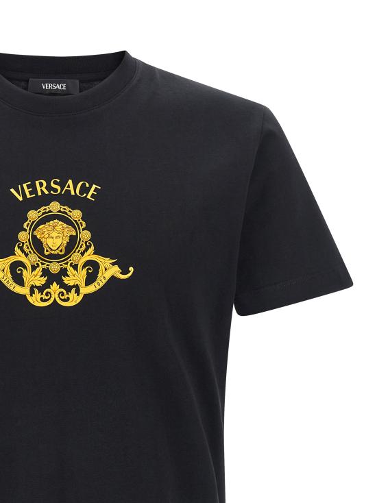 26SS 베르사체 반팔 티셔츠 10139441A167041B000 Black - VERSACE