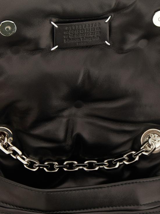 25FW 마르지엘라 글램 슬램 플랩 스몰 숄더백 SB1WG0019P8840T8013 Black - MAISON MARGIELA