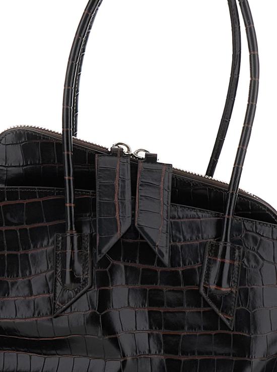 26SS 디 아티코 라 파세지아타 미디엄 탑 핸들 백 250WAH00054LBT021PR207 Brown - THE ATTICO