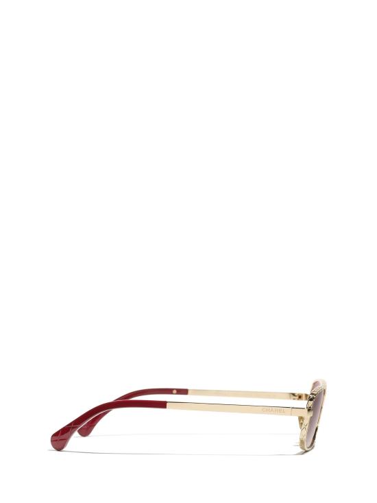 26FW 샤넬 선글라스 CH4295 C4188H PALE GOLD - CHANEL