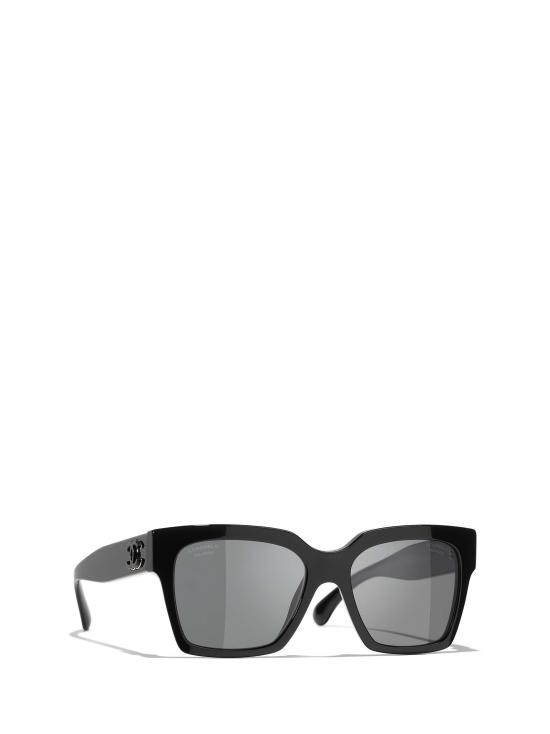 26FW 샤넬 선글라스 CH5557 C622T8 BLACK - CHANEL
