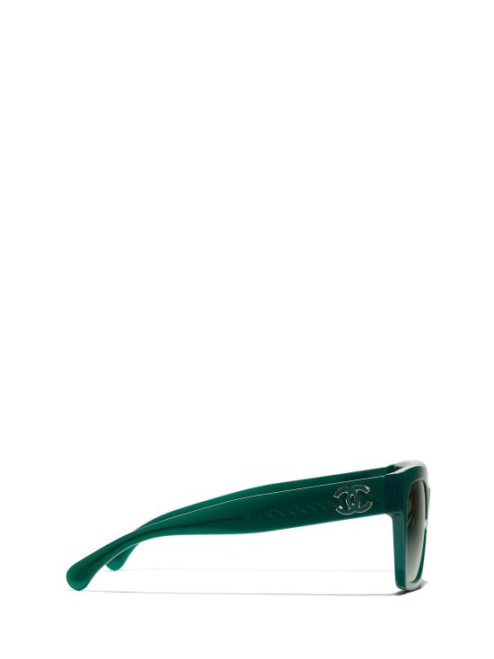 26FW 샤넬 선글라스 CH5557 1228S3 OPAL GREEN - CHANEL
