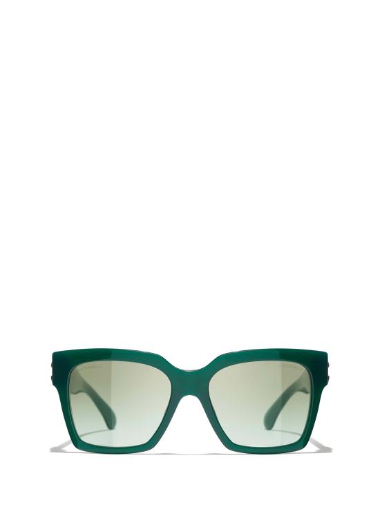 26FW 샤넬 선글라스 CH5557 1228S3 OPAL GREEN