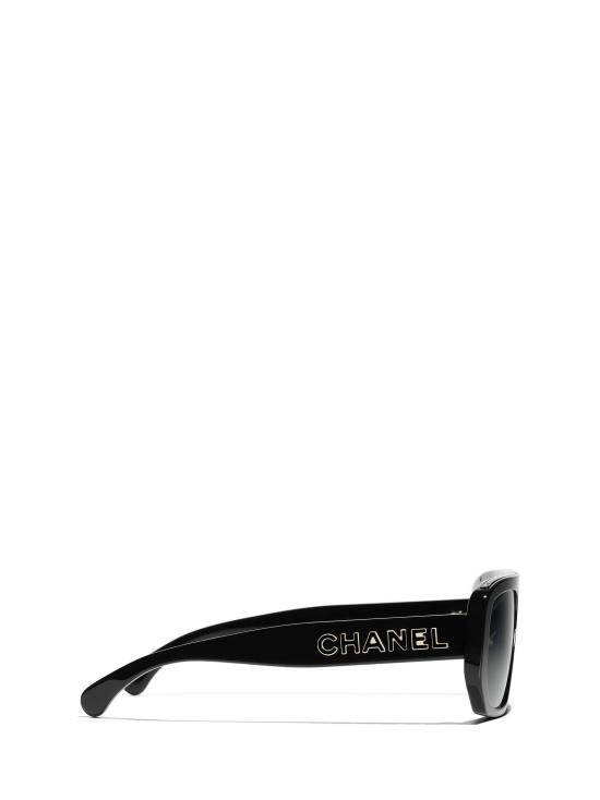 26FW 샤넬 선글라스 CH5556U C622S4 BLACK - CHANEL