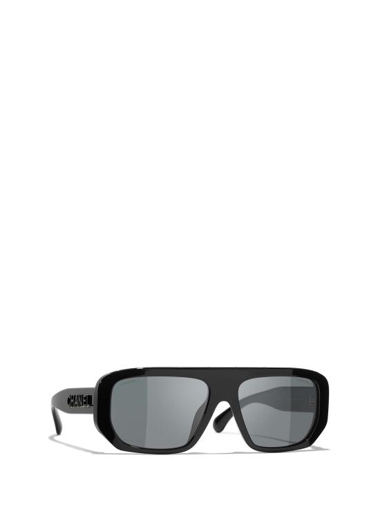 26FW 샤넬 선글라스 CH5556U C622S4 BLACK - CHANEL