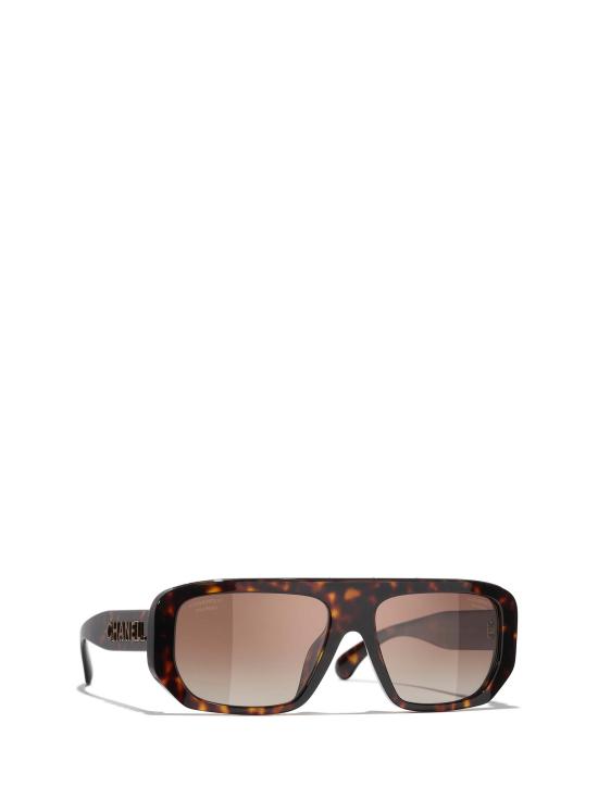 26FW 샤넬 선글라스 CH5556U 1827S9 BROWN HAVANA - CHANEL