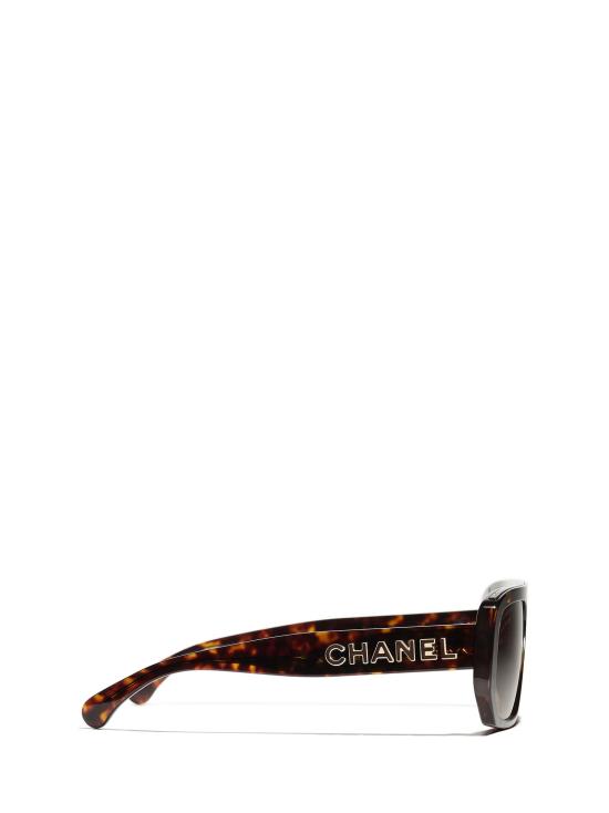 26FW 샤넬 선글라스 CH5556U 1827S9 BROWN HAVANA - CHANEL
