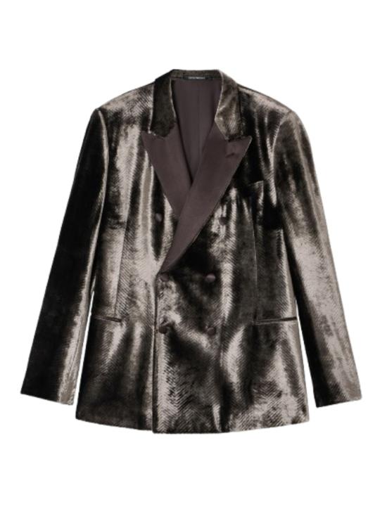 25FW 엠포리오 아르마니 수트 자켓 EM003586TE17077 U8137 Dark Brown