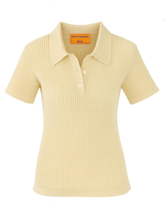 26SS 게스트 인 레지던스 폴로 티셔츠 W10111WF MIST BEIGE