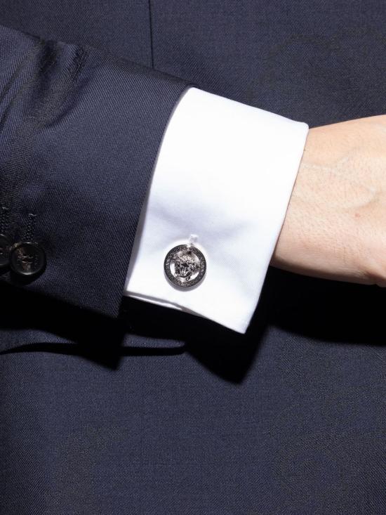 26SS 베르사체 이어링 1022289 1A006203J030 Palladium - VERSACE