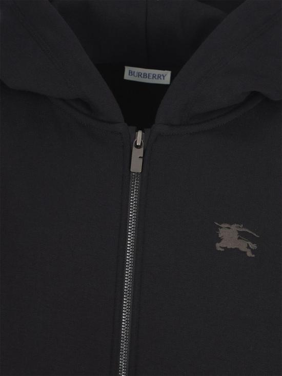 25FW [키즈] 버버리 풀오버 8108062K A1189 BLACK - BURBERRY