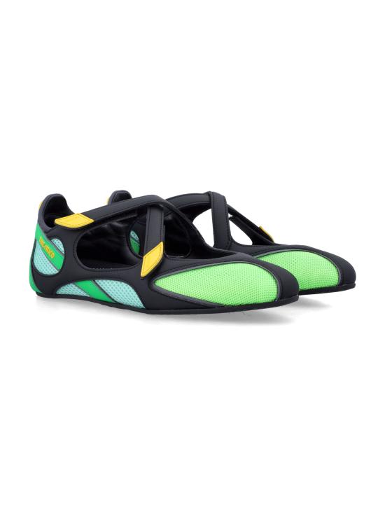 26SS 디 아티코 스니커즈 WSH00871MIX024AA 129 GREEN MULTI - THE ATTICO