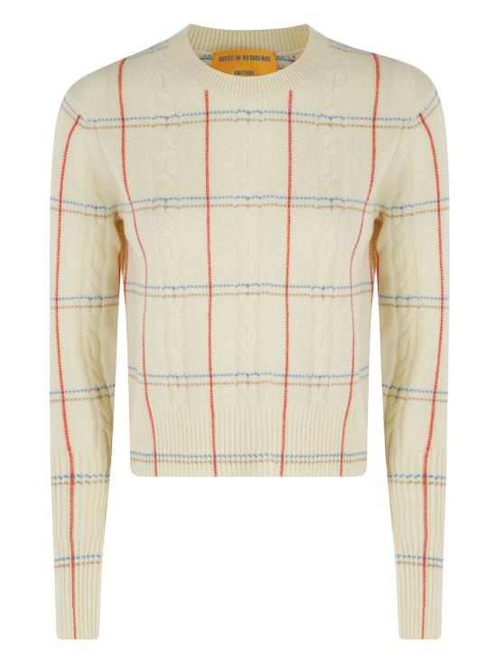 26SS 게스트 인 레지던스 스웨터 W38010JL MISTCOMBO MULTICOLOUR