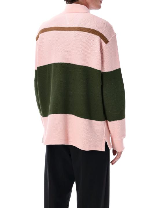 25FW 보테가베네타 폴로 티셔츠 834337V5OB0 6334 CAMELIA PINK - BOTTEGA VENETA