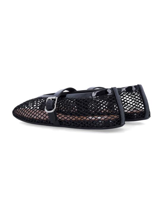 26FW 알라이아 피쉬넷 발레 플랫 AA3A029TK007 999 - ALAIA