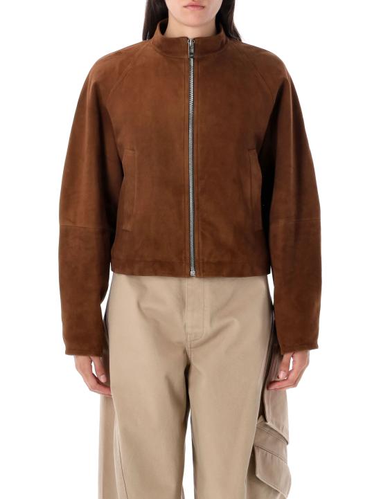 25FW 알라이아 무스탕 AA9V0382L017B 701 Marrone