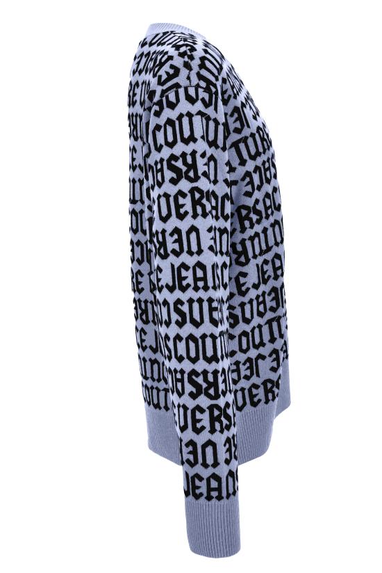 24FW 베르사체 스웨터 77GAFM03 CMN91228 Blue - VERSACE