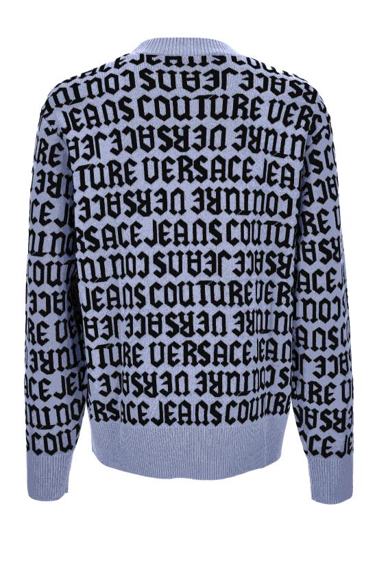 24FW 베르사체 스웨터 77GAFM03 CMN91228 Blue - VERSACE